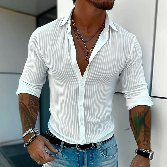 Emerson | Casual Gestreept Shirt voor Heren