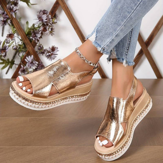 Zoey | Stijlvolle Zomerse Plateau Sandalen