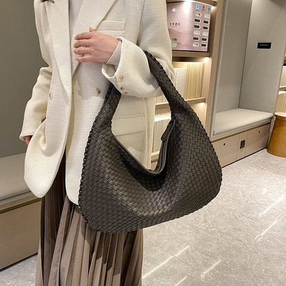 Angelica | Stijlvolle Elegante Gevlochten Handtas