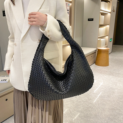 Angelica | Stijlvolle Elegante Gevlochten Handtas