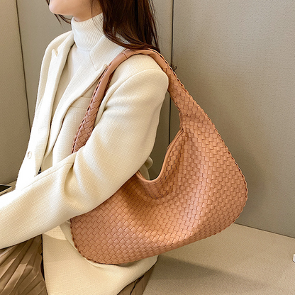 Angelica | Stijlvolle Elegante Gevlochten Handtas