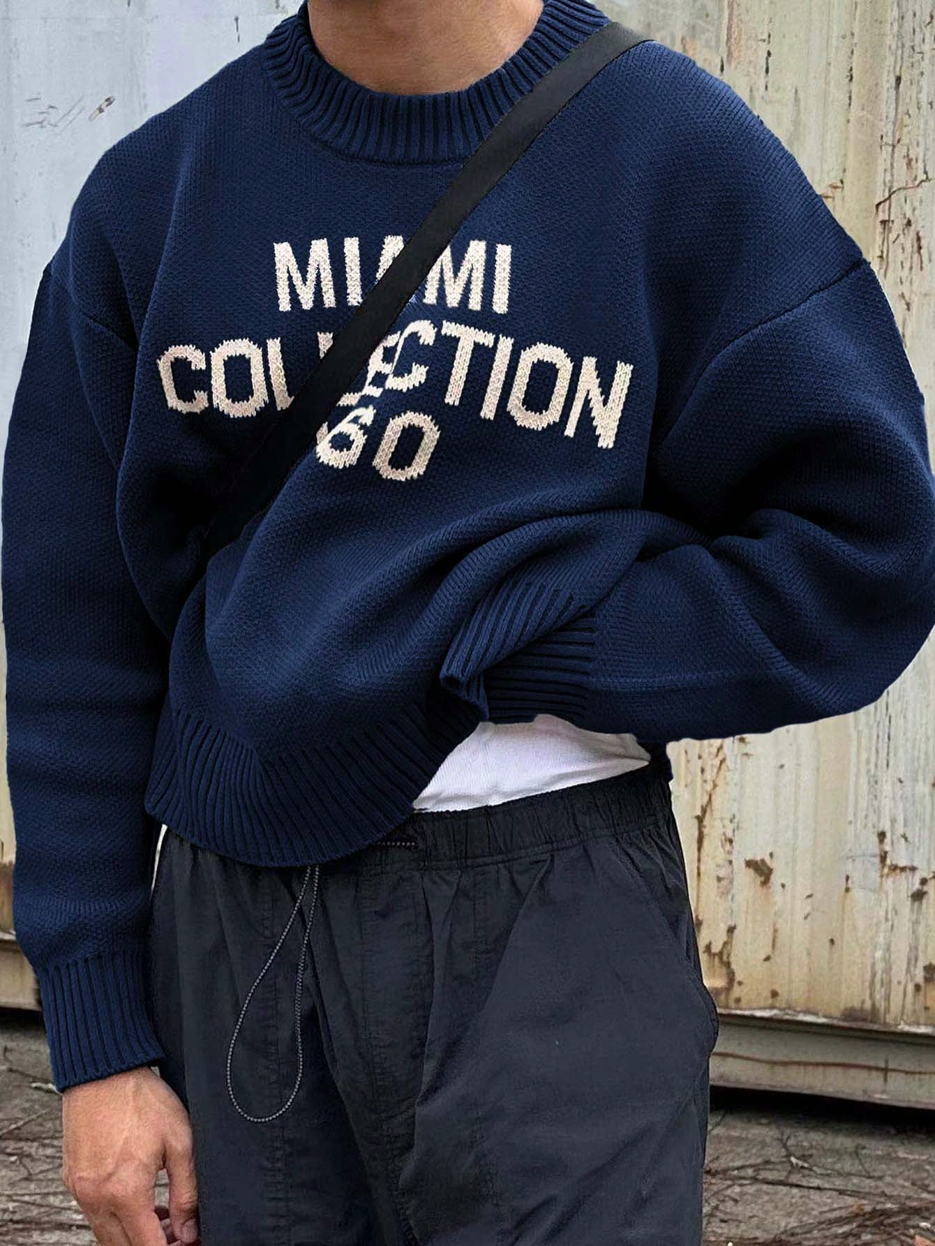 Icoon | Heren streetstyle ronde hals trui