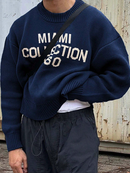 Icoon | Heren streetstyle ronde hals trui