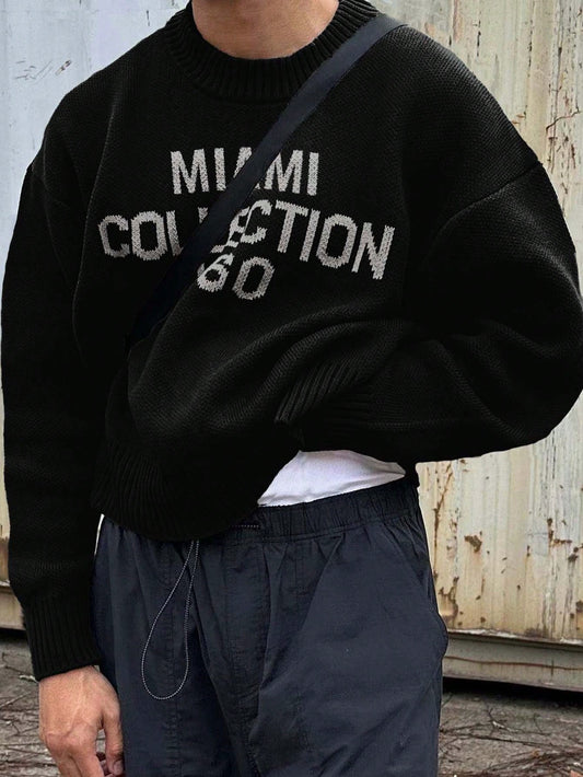 Icoon | Heren streetstyle ronde hals trui