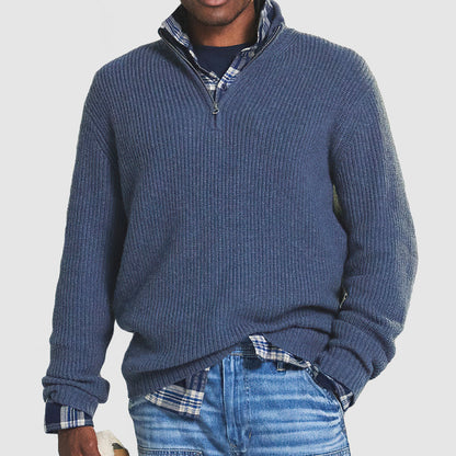 Wade | Heren casual gebreide trui