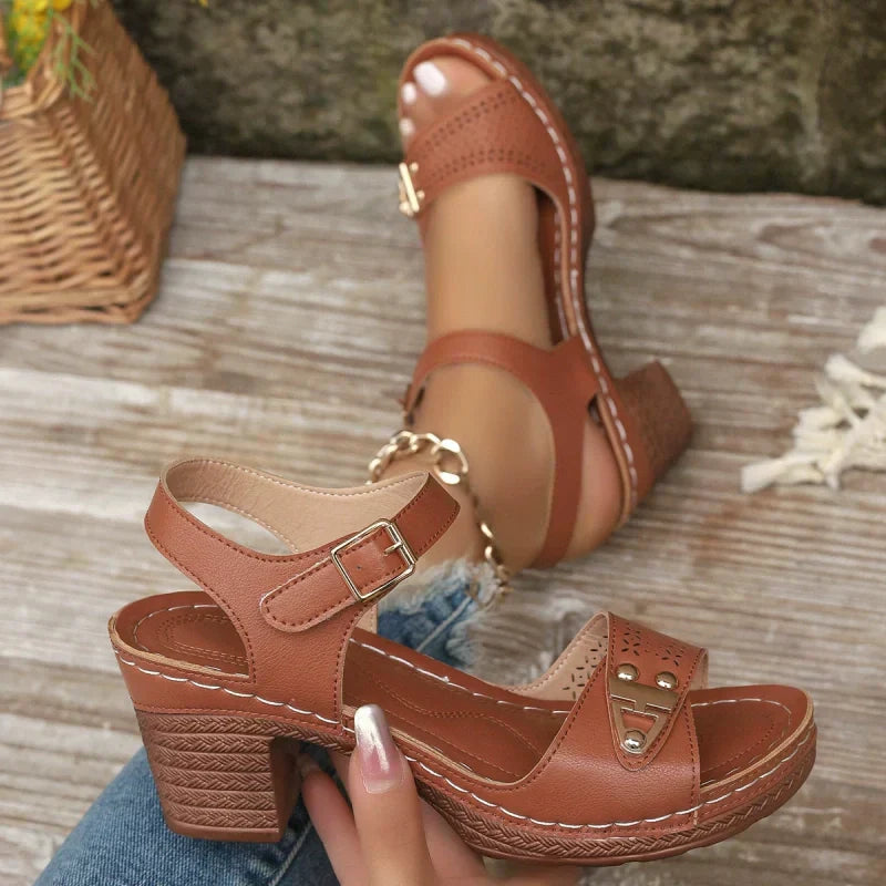 Haven | Stijlvolle zomerse sandalen met hak