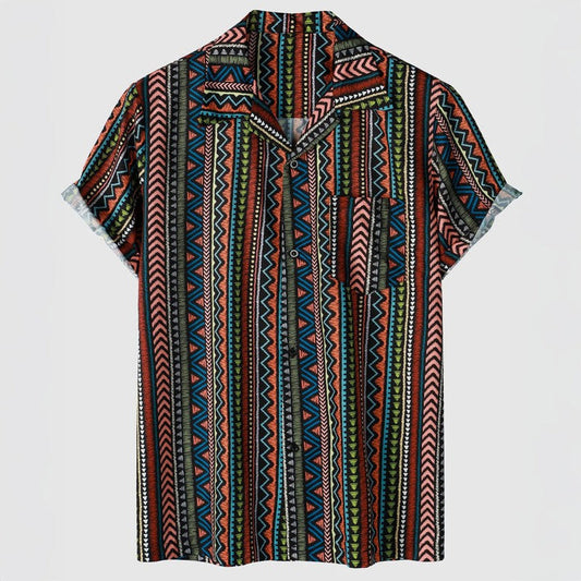 Troy | Stijlvolle Tweedelige Set met Print Heren