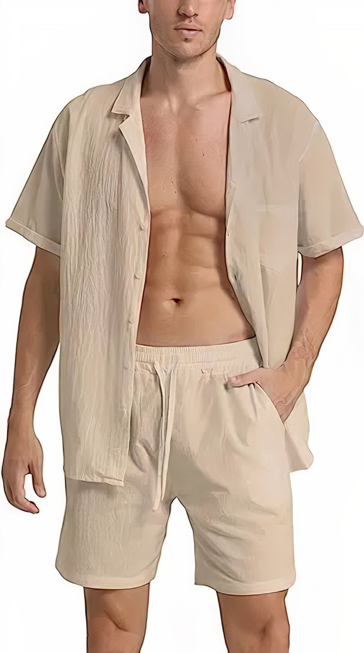 Jayden | Casual Overhemd & Shorts Set