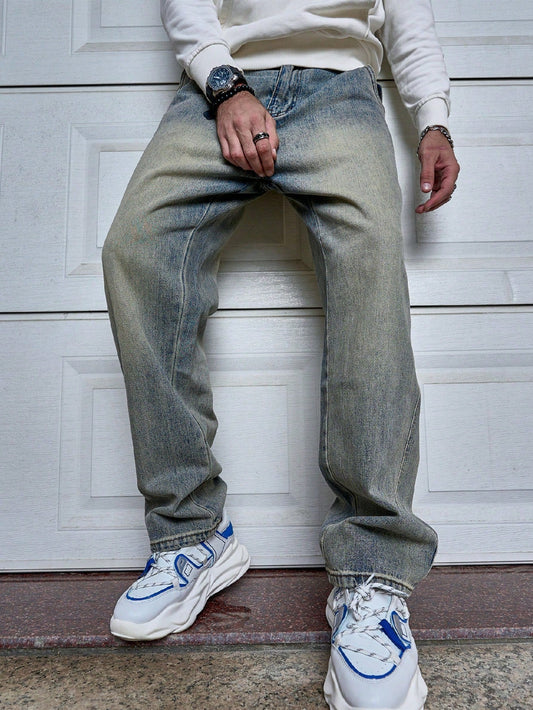 Fredrick | Relaxed-Fit Rechte Herenjeans