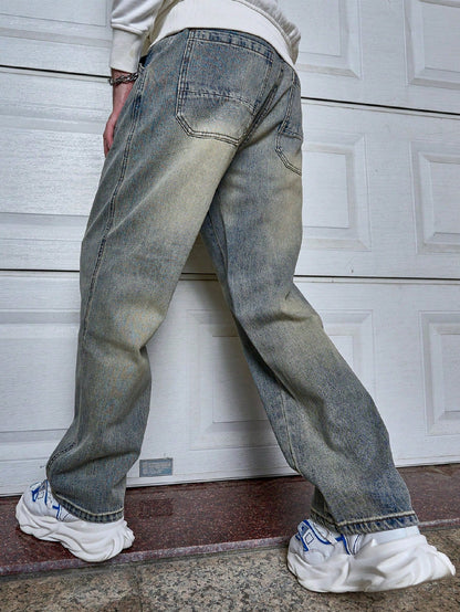 Fredrick | Relaxed-Fit Rechte Herenjeans