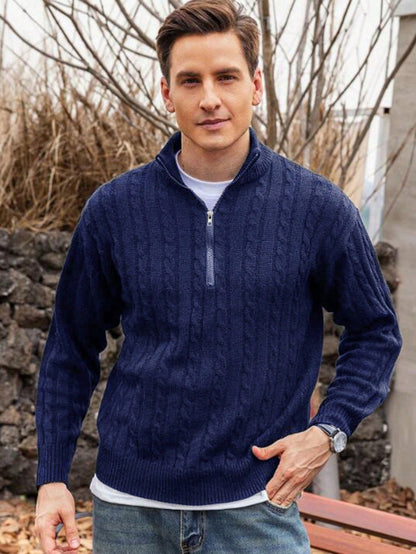 Alex | Casual sweater met rits