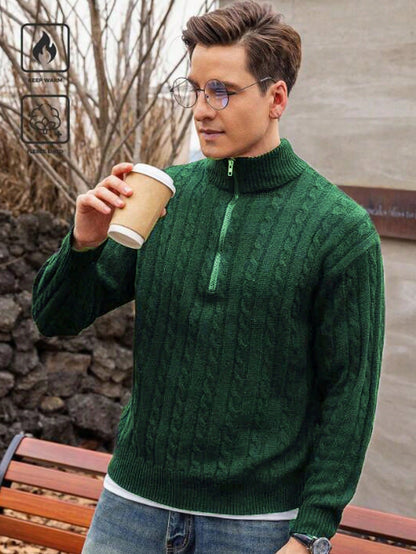 Alex | Casual sweater met rits
