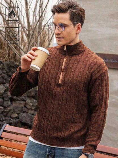 Alex | Casual sweater met rits