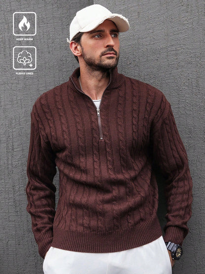 Alex | Casual sweater met rits