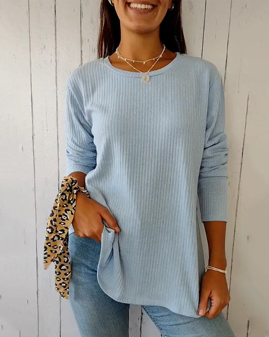 Clementine | Casual top met lange mouwen